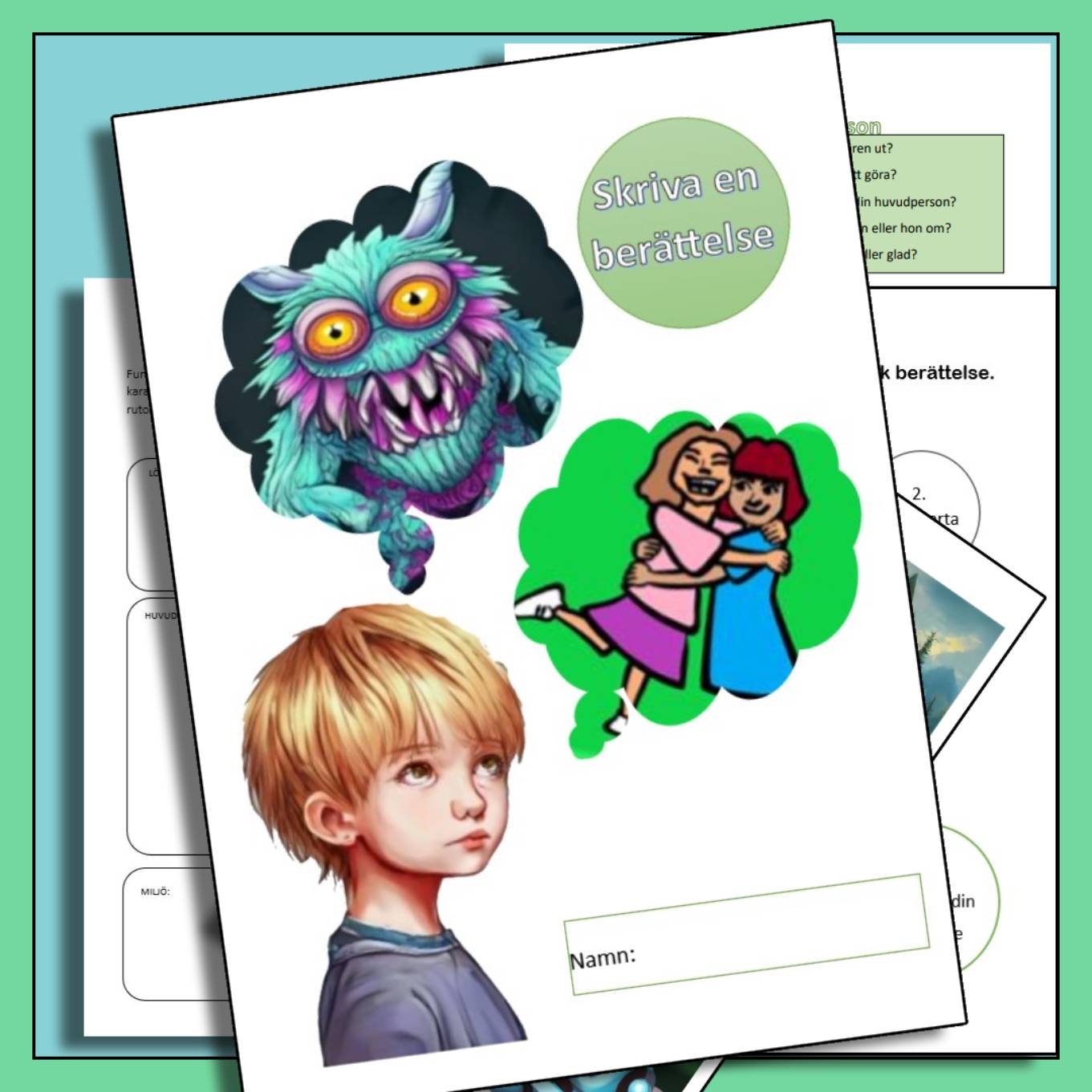 Att skriva en berättelse - ett häfte