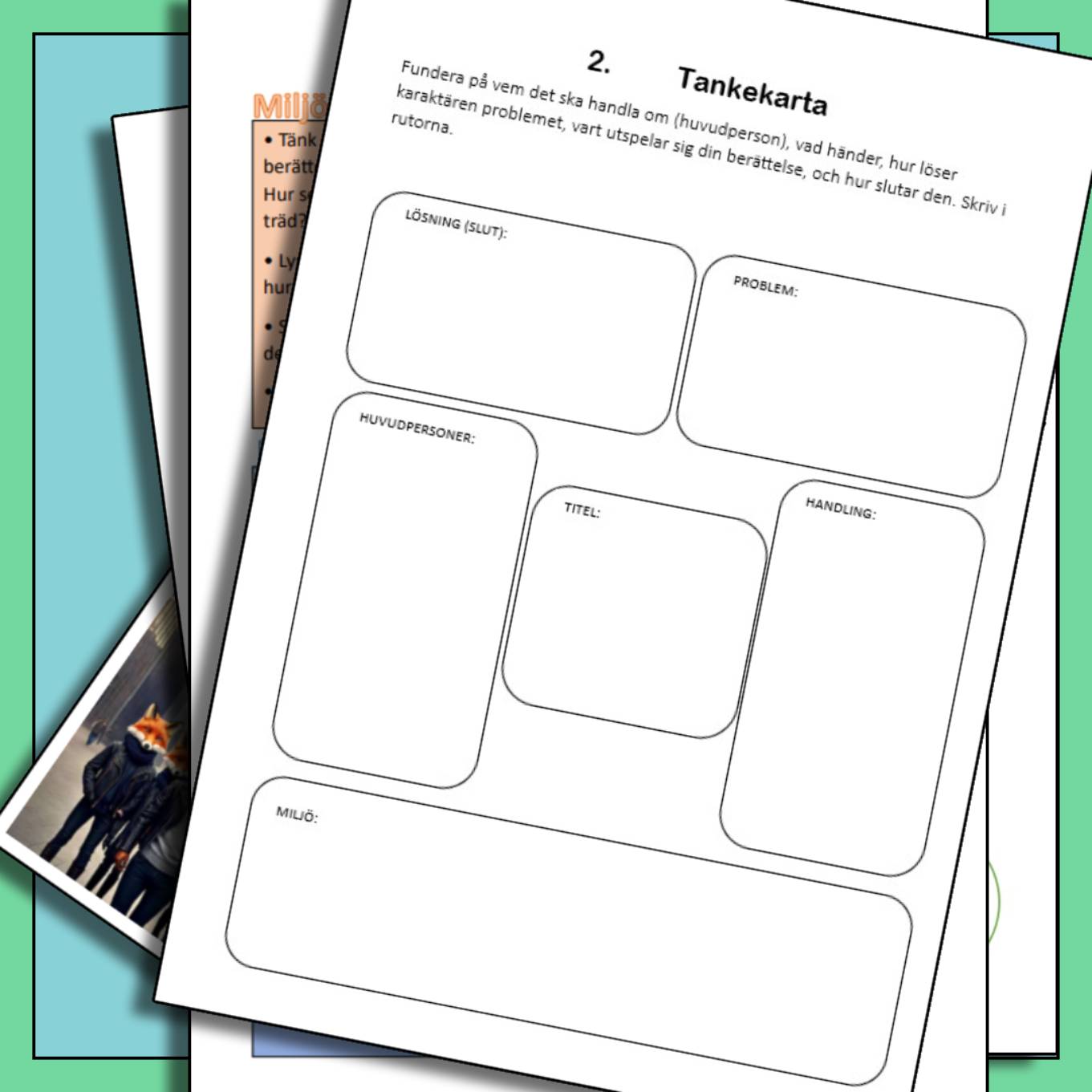 Att skriva en berättelse - ett häfte