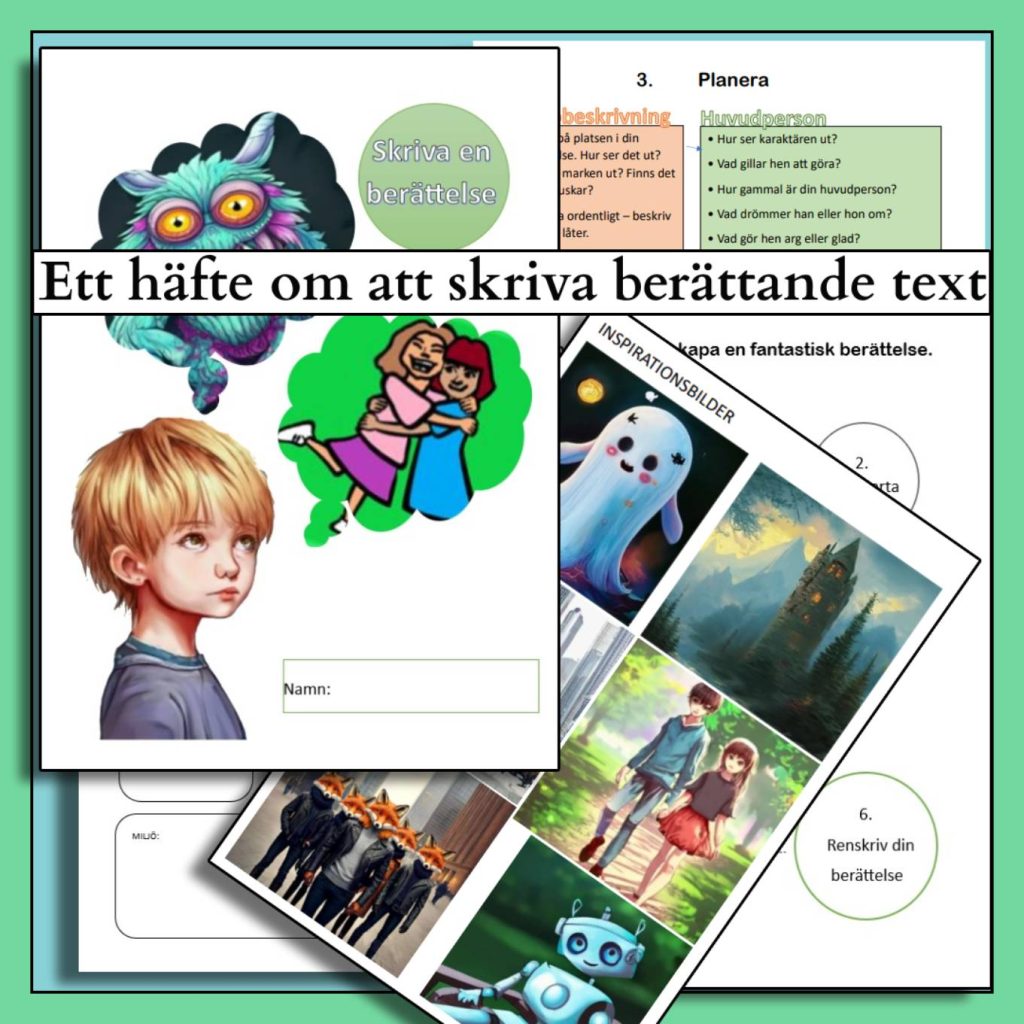 Att skriva en berättelse – ett häfte