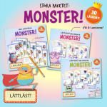 Lättläst läsförståelse – Stora monsterpaketet! - bild 1