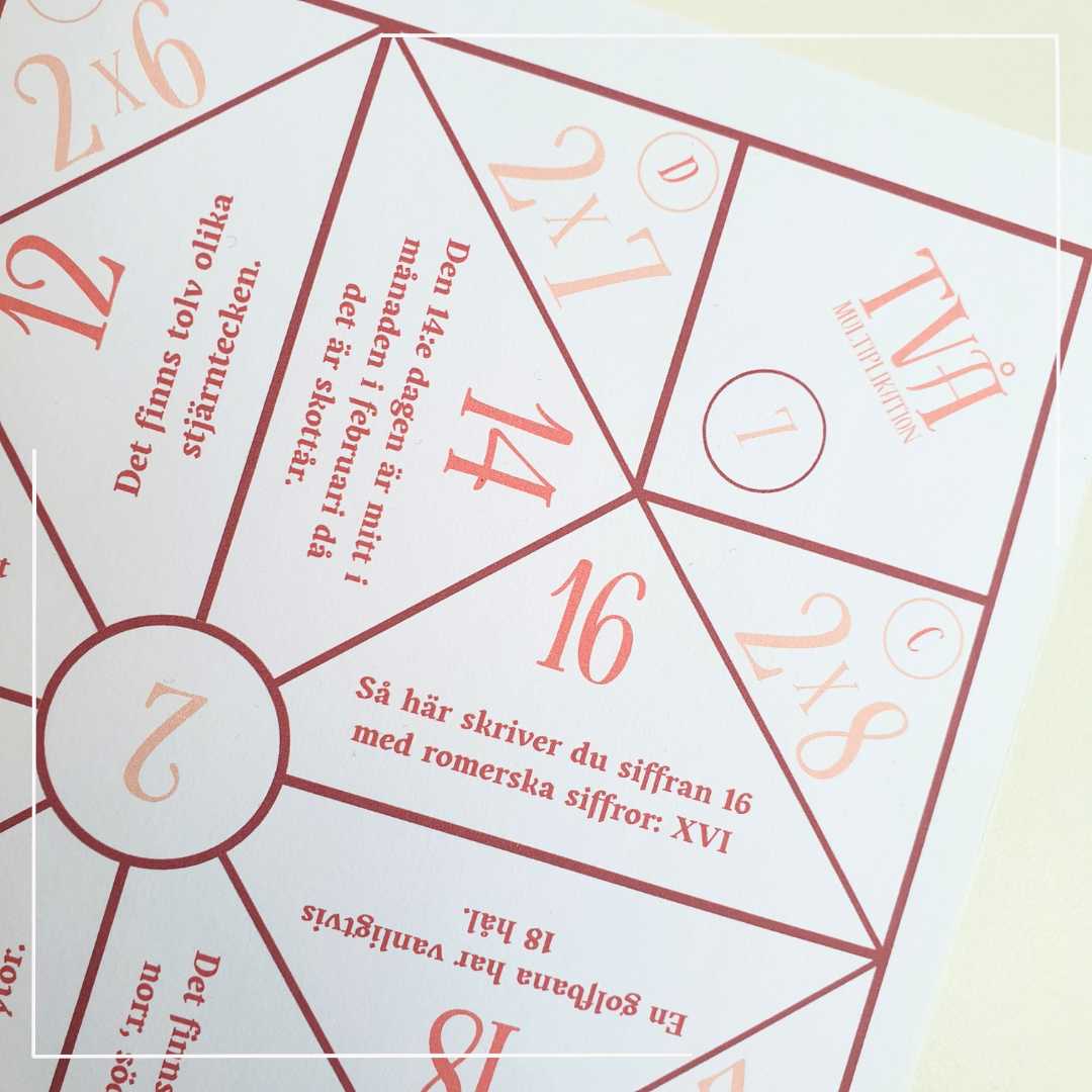 Vik en loppa - mutiplikation