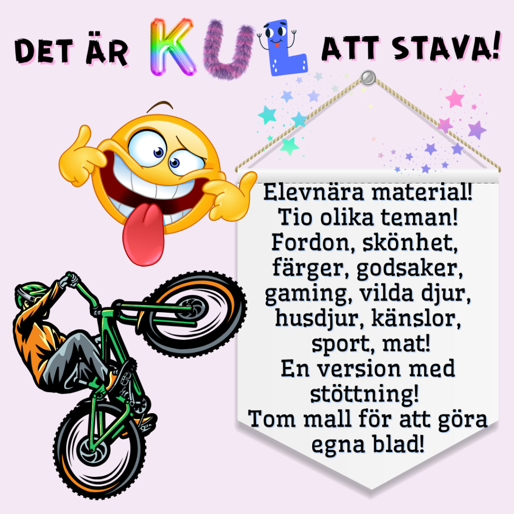 Det är kul att stava!