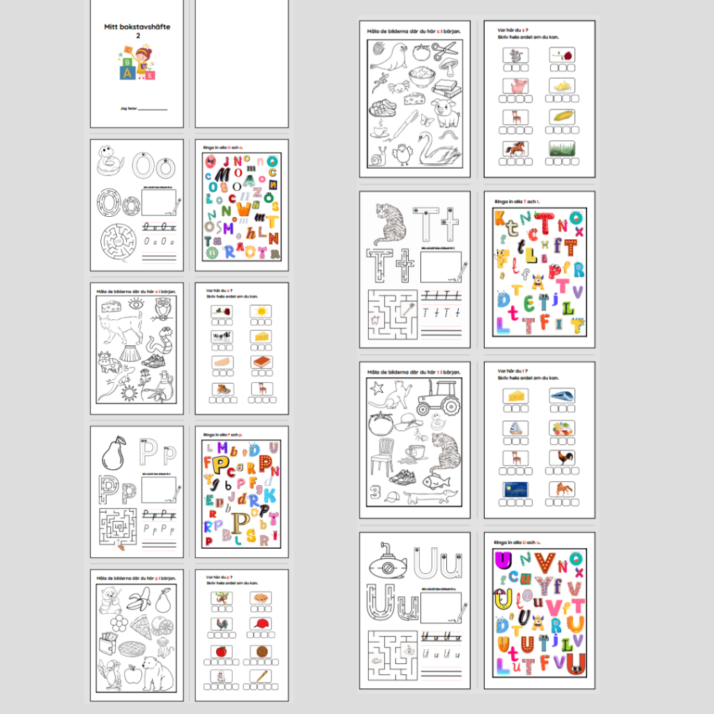 Mitt bokstavshäfte, del 2