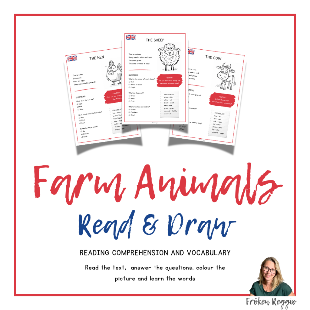 Farm Animals – Read & Draw