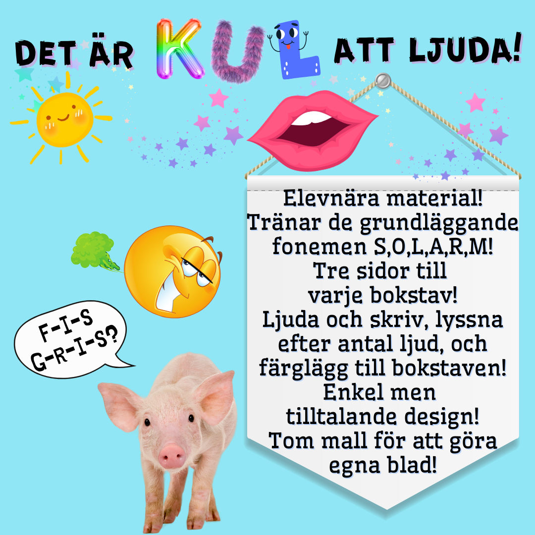 Det är kul att ljuda!