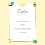 Skolavslutningsdiplom läsår 23/24- 4 olika färger - bild 2