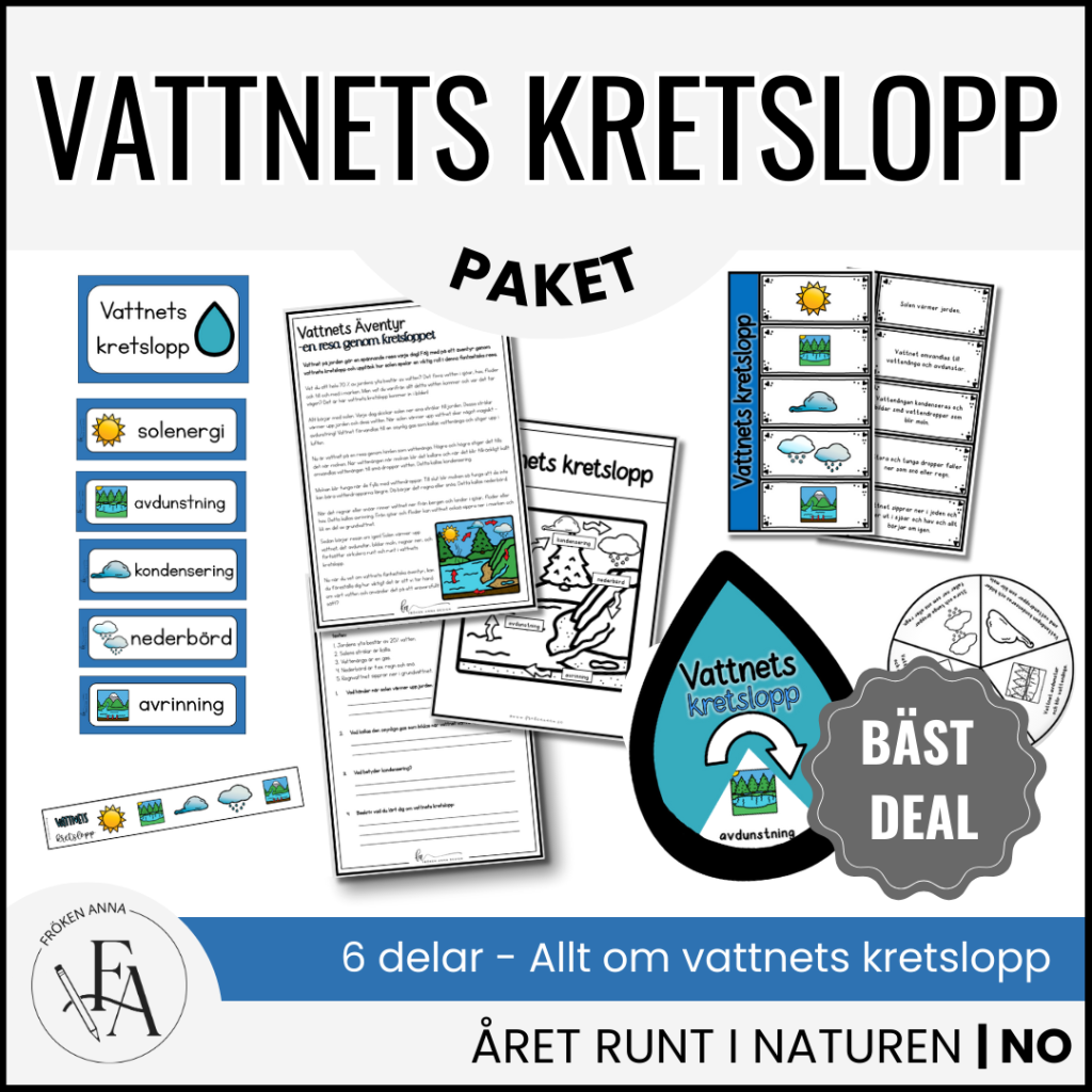 PAKET: Vattnets kretslopp