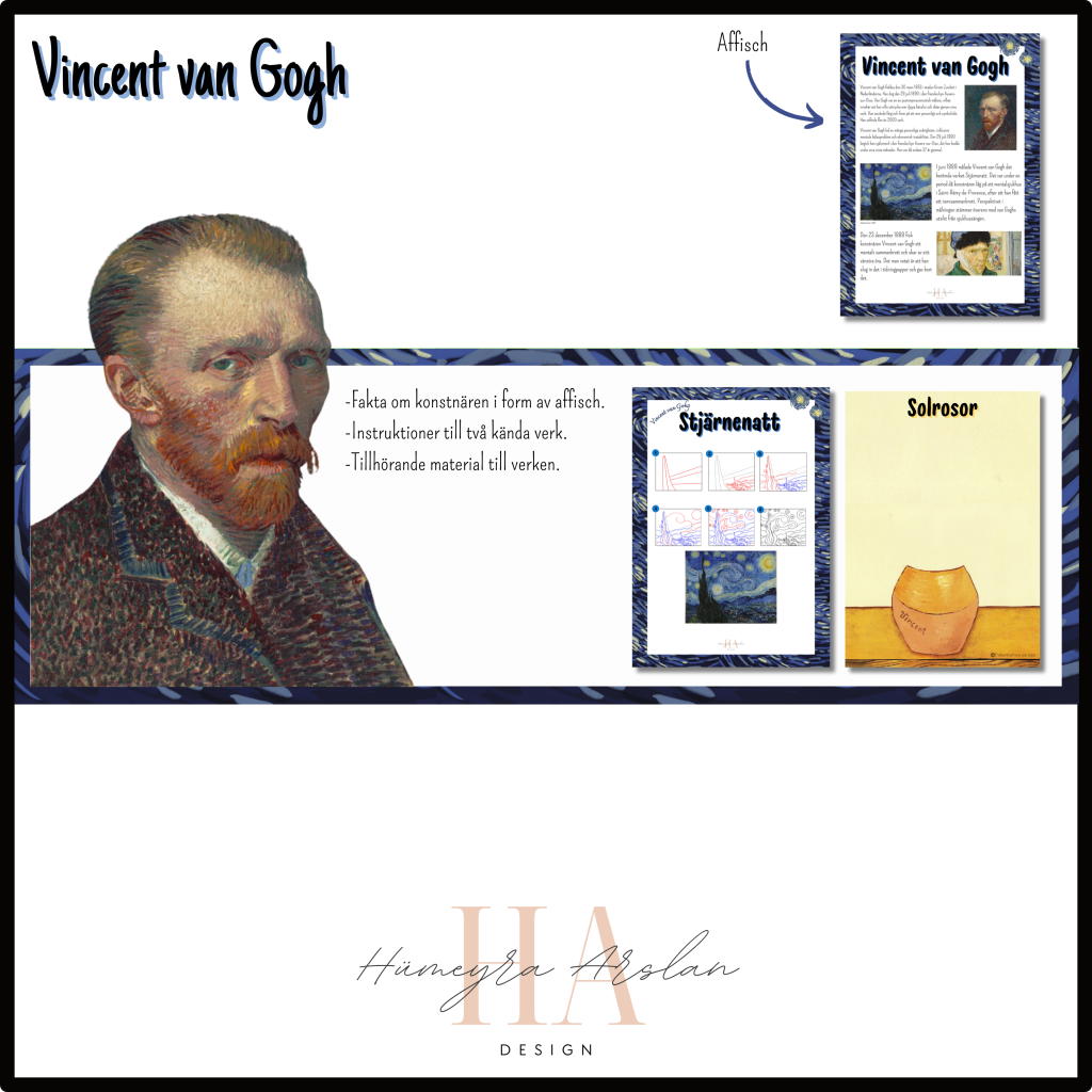 Konstnären Vincent van Gogh