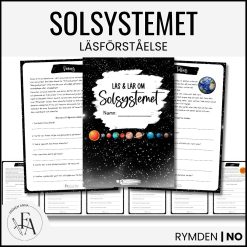 Läsförståelse Rymden | Solsystemet