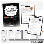 Läsförståelse Rymden | Solsystemet - bild 2