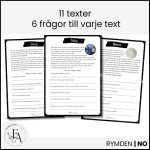 Läsförståelse Rymden | Solsystemet - bild 3