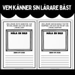 Vem känner sin lärare bäst - bild 5