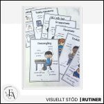 Dagliga rutiner i skolan och förskolan: Bildstöd / Visuellt stöd - bild 2