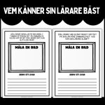 Vem känner sin lärare bäst - bild 4