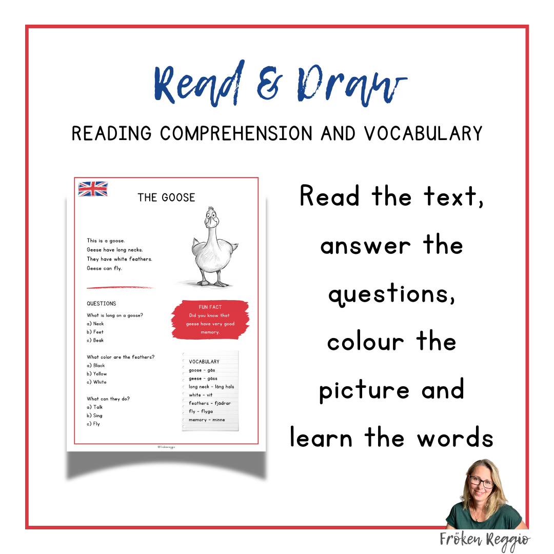 Farm Animals - Read & Draw