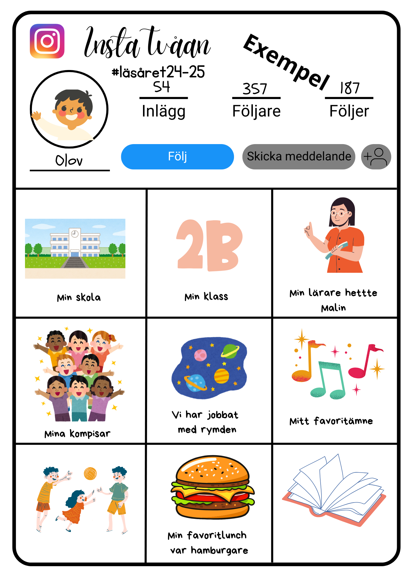 InstaÅret (utvärdering av läsåret)