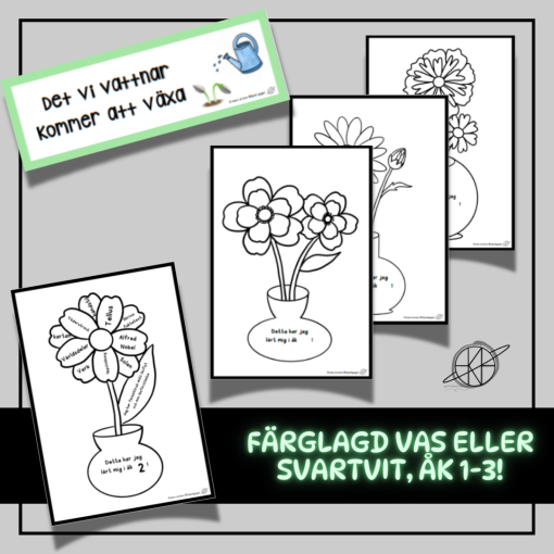 Vad har jag lärt mig - blommor!