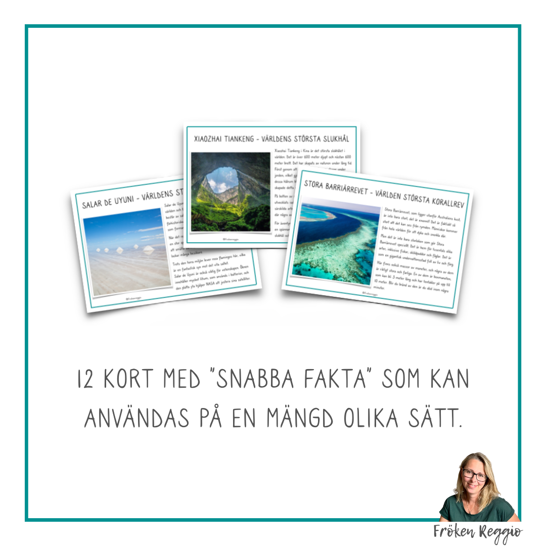 Snabba Fakta om Världens Värstingar - Fysisk Geografi - Del 2