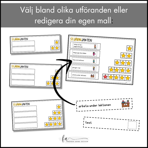 Belöningssystem Stjärnjakten: Positivt beteendestöd