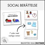 Social berättelse & bildstöd – Vila på förskolan - bild 4