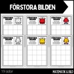 Förstora bilden – rita & färglägg – 19 sidor - bild 1