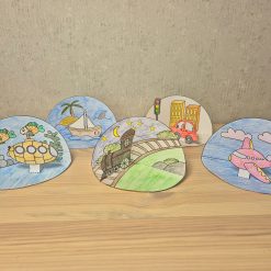 3D-pyssel diorama fordon