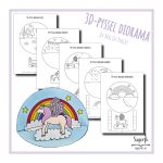 Pysselpaket 3D-pyssel diorama ALLA MOTIV - bild 12