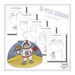 Pysselpaket 3D-pyssel diorama ALLA MOTIV - bild 4