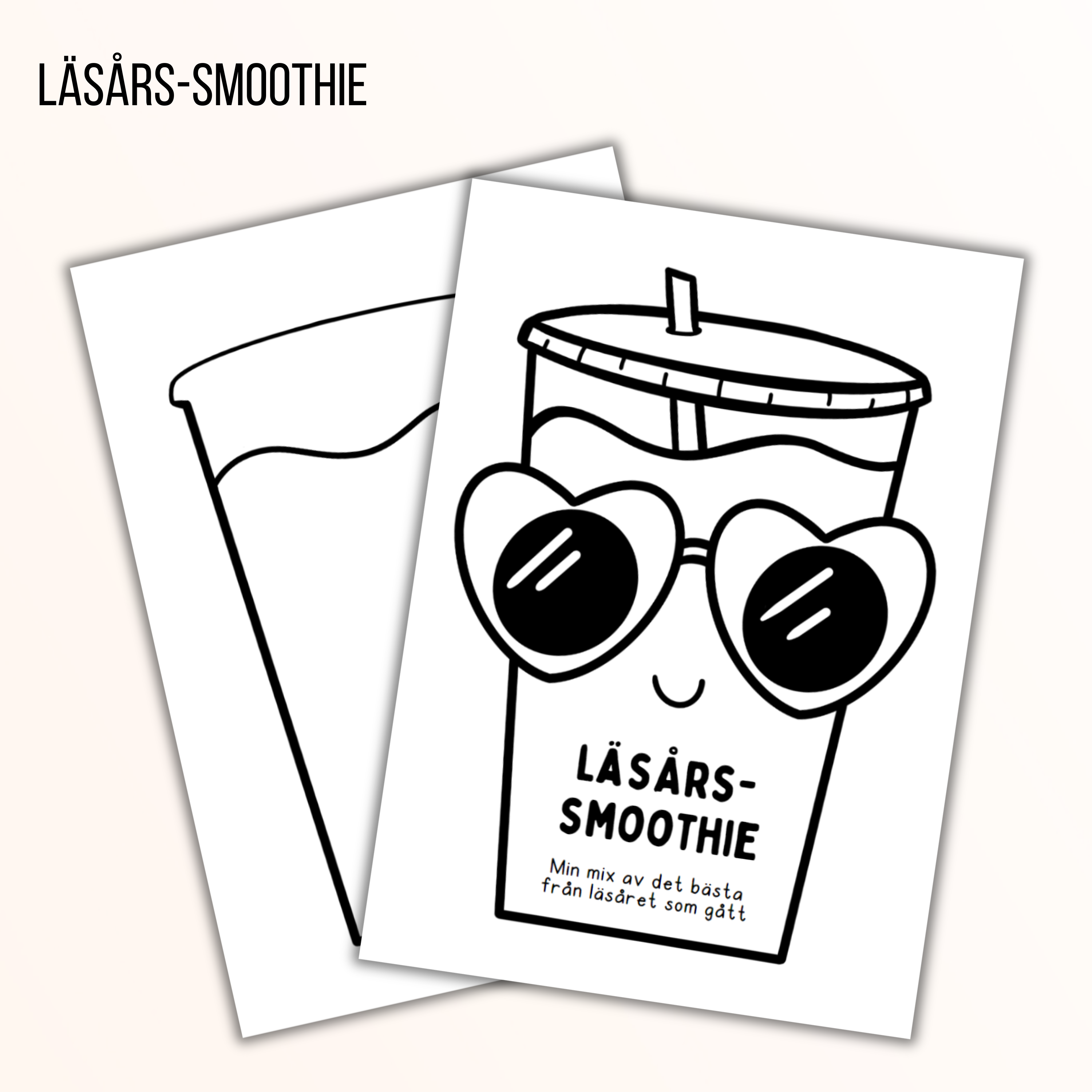 Summera läsåret med en läsårs-smoothie