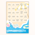 Sommarbingo (läsning + aktiviteter) - bild 2