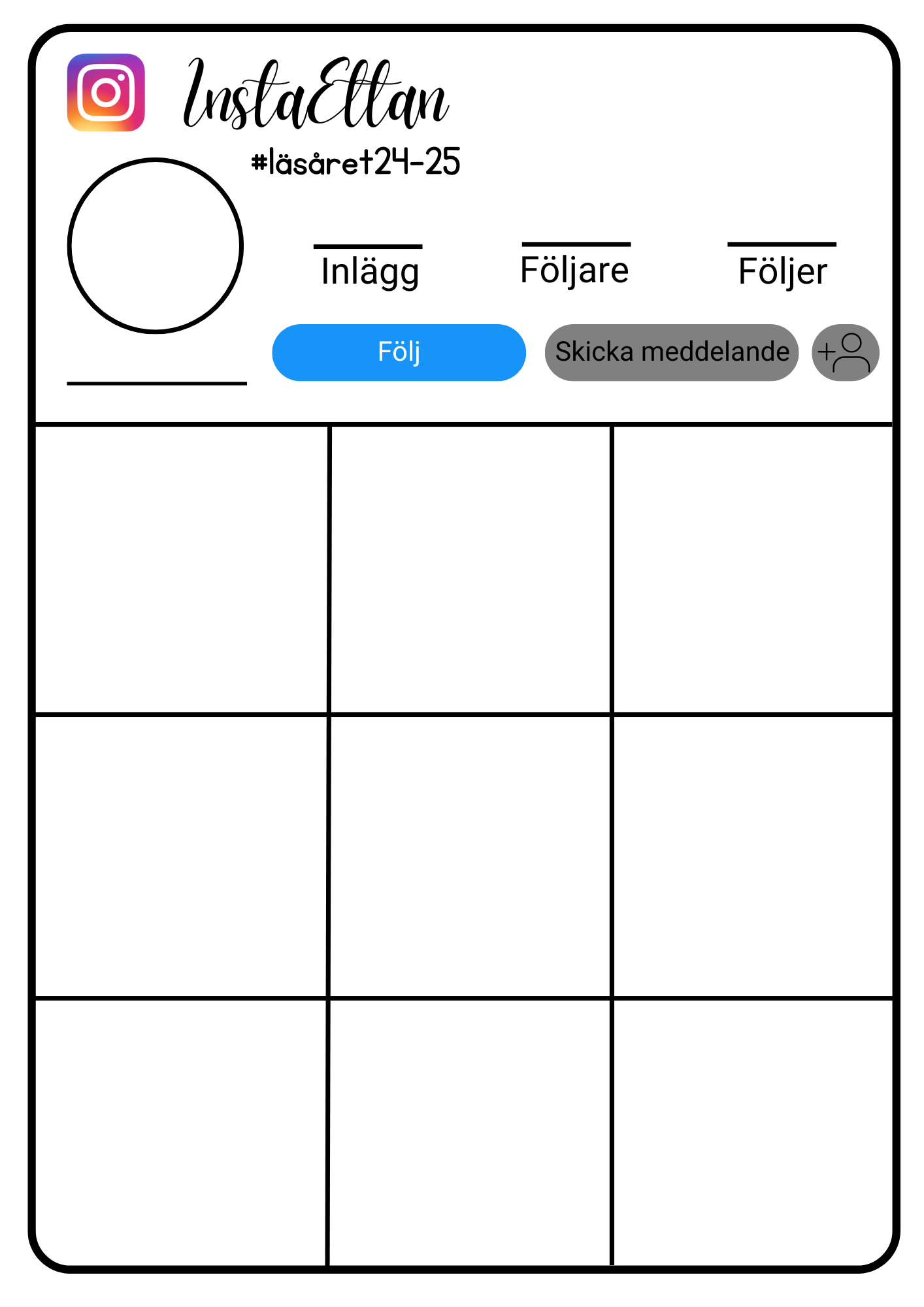 InstaÅret (utvärdering av läsåret)