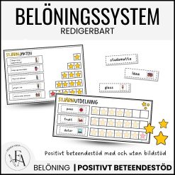 Belöningssystem Stjärnjakten: Positivt beteendestöd