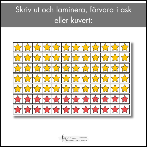 Belöningssystem Stjärnjakten: Positivt beteendestöd