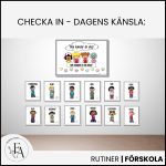 TEMA KÄNSLOR – Känslokort & Känslokarta med TAKK - bild 2