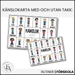 TEMA KÄNSLOR – Känslokort & Känslokarta med TAKK - bild 3