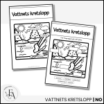 Vattnets Kretslopp: Skriv och fyll i - bild 3