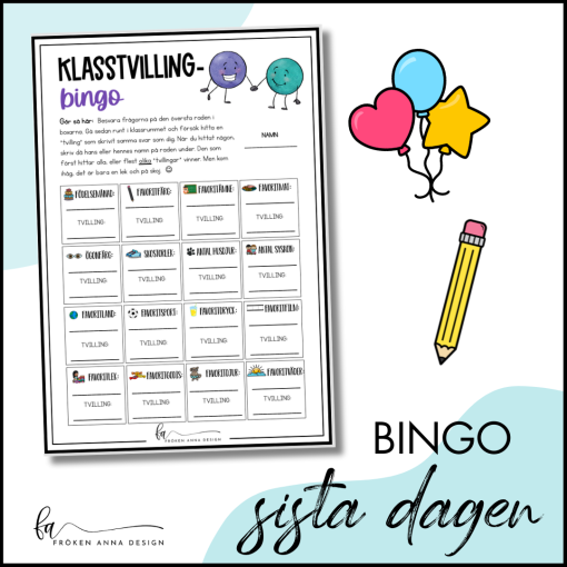 PAKET: till skolavslutningen (allt du behöver!)