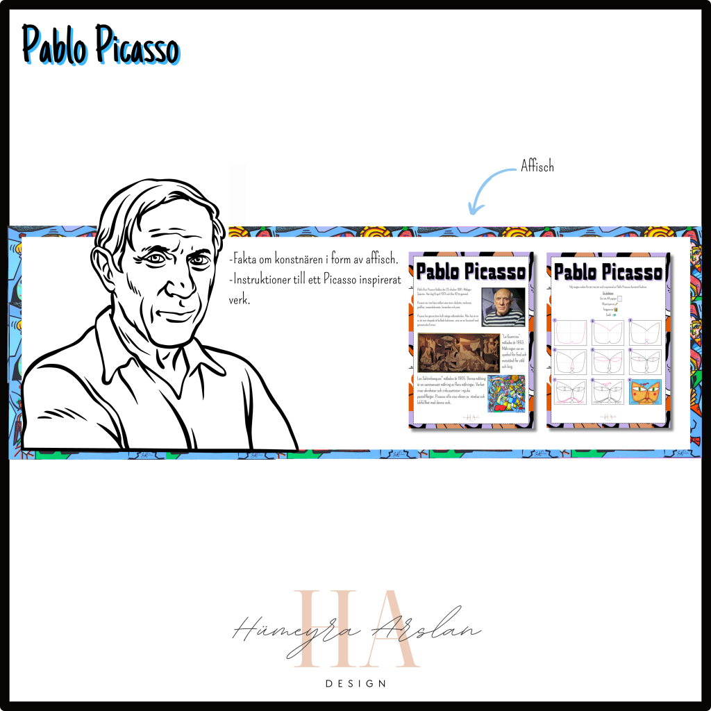 Konstnären Pablo Picasso