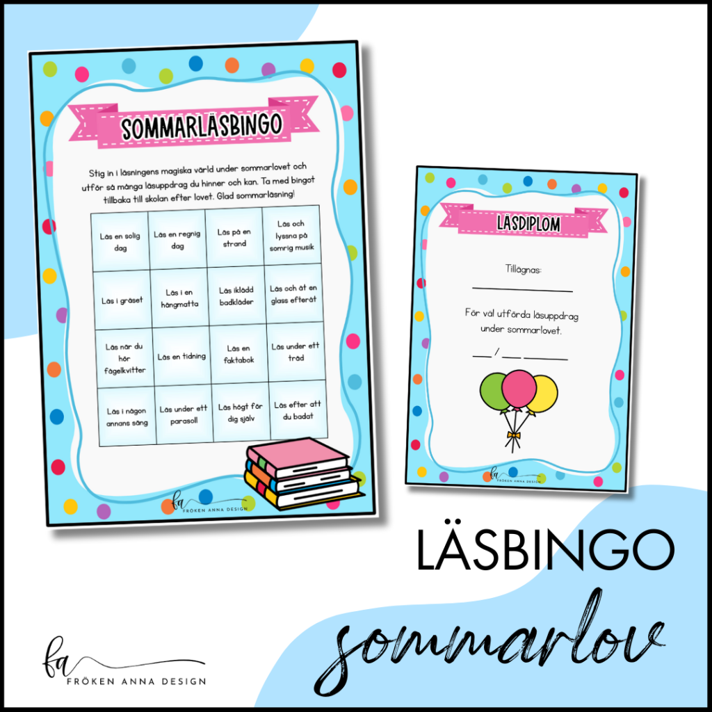 Läsbingo sommar
