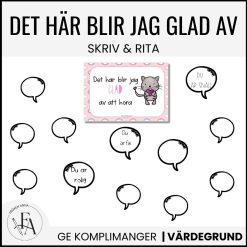 Jag blir glad av ...