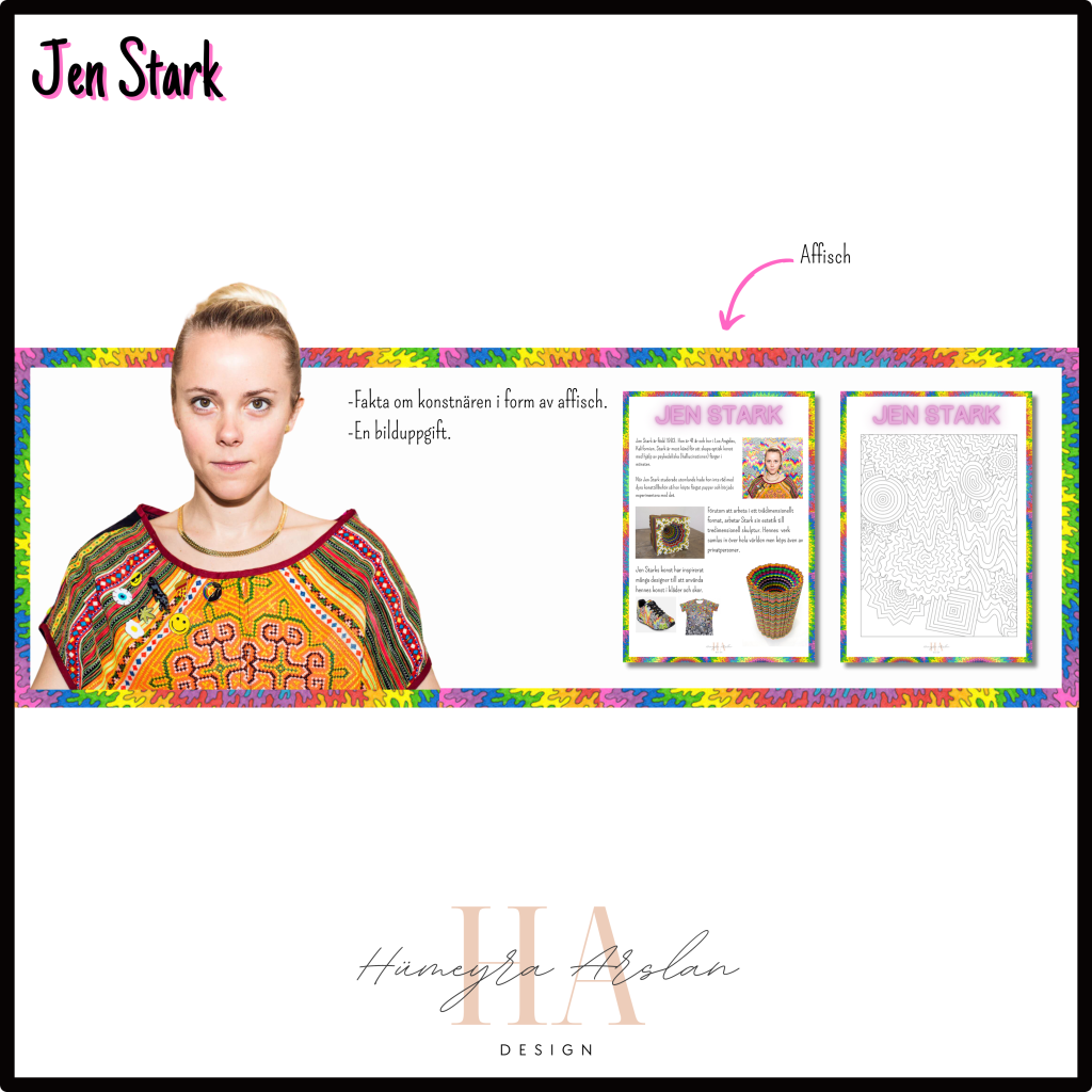 Konstnären Jen Stark