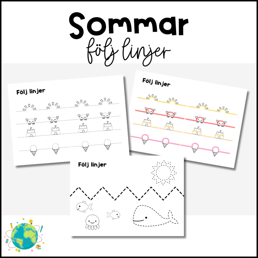 Sommar – Följ linjer