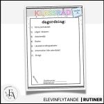 Redigerbar Klassrådsmall - bild 2