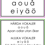 Hårda och mjuka vokaler - bild 2