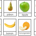 Färgsortera frukter och bär - bild 8