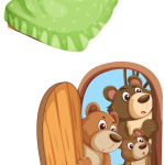 Flanobilder – Guldlock och de tre björnarna - bild 5