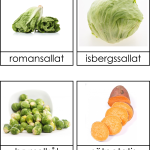 Grönsaker 3 delskort - bild 8