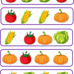 Härma mönstret – grönsaker - bild 2
