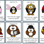 Jag har… vem har…. pingviner och ugglor - bild 3
