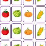 Härma mönstret – grönsaker - bild 5